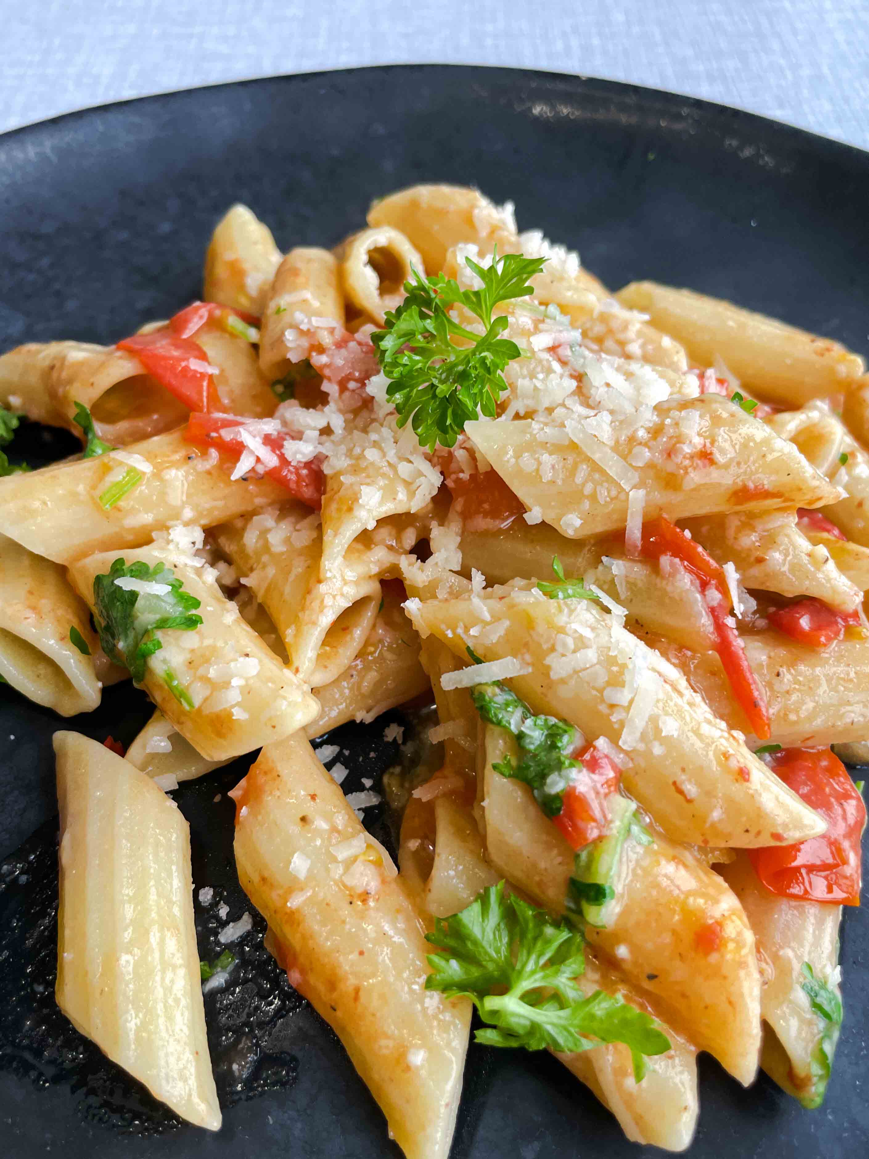 Pasta i tomatsauce
