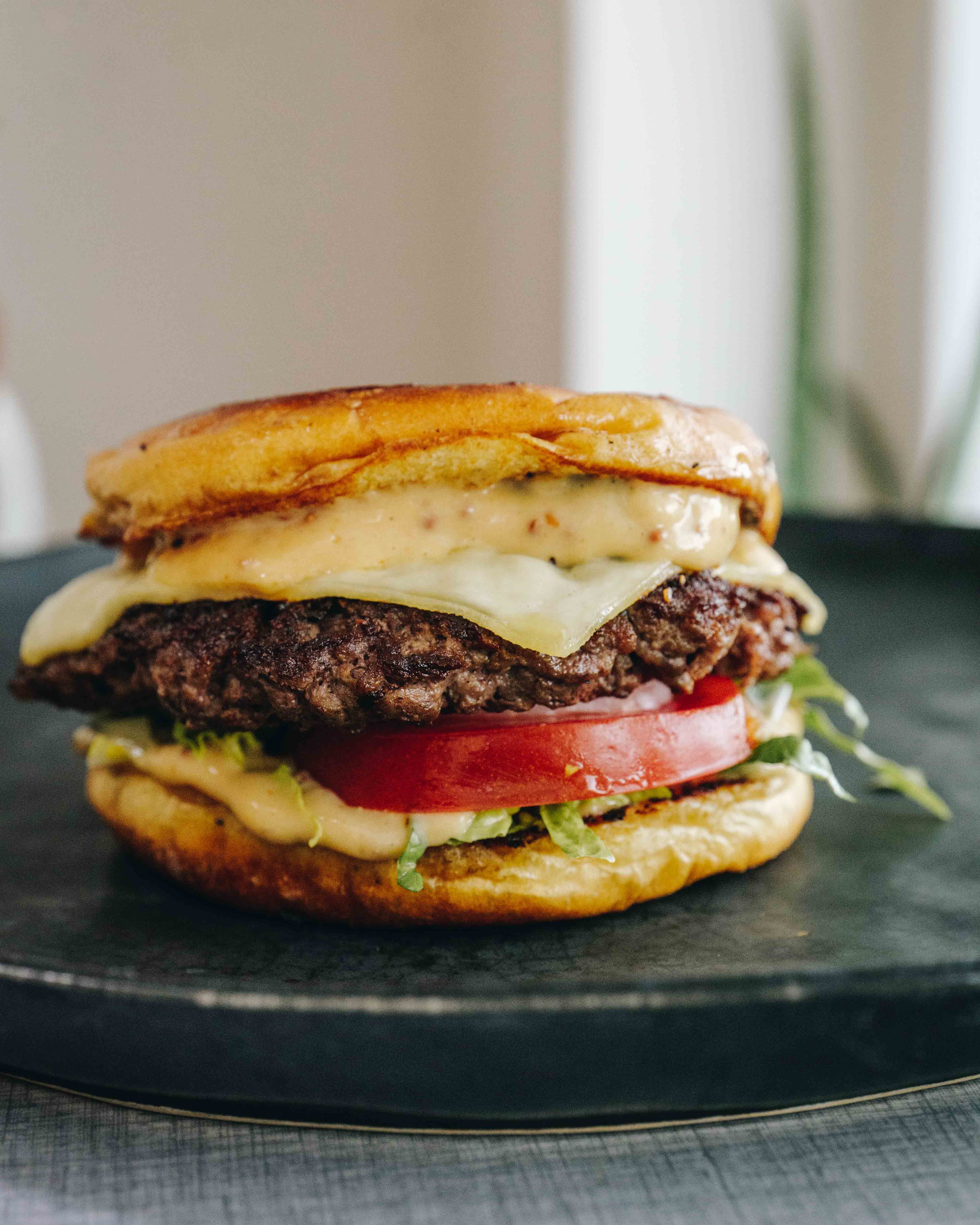 Hjemmelavet burger