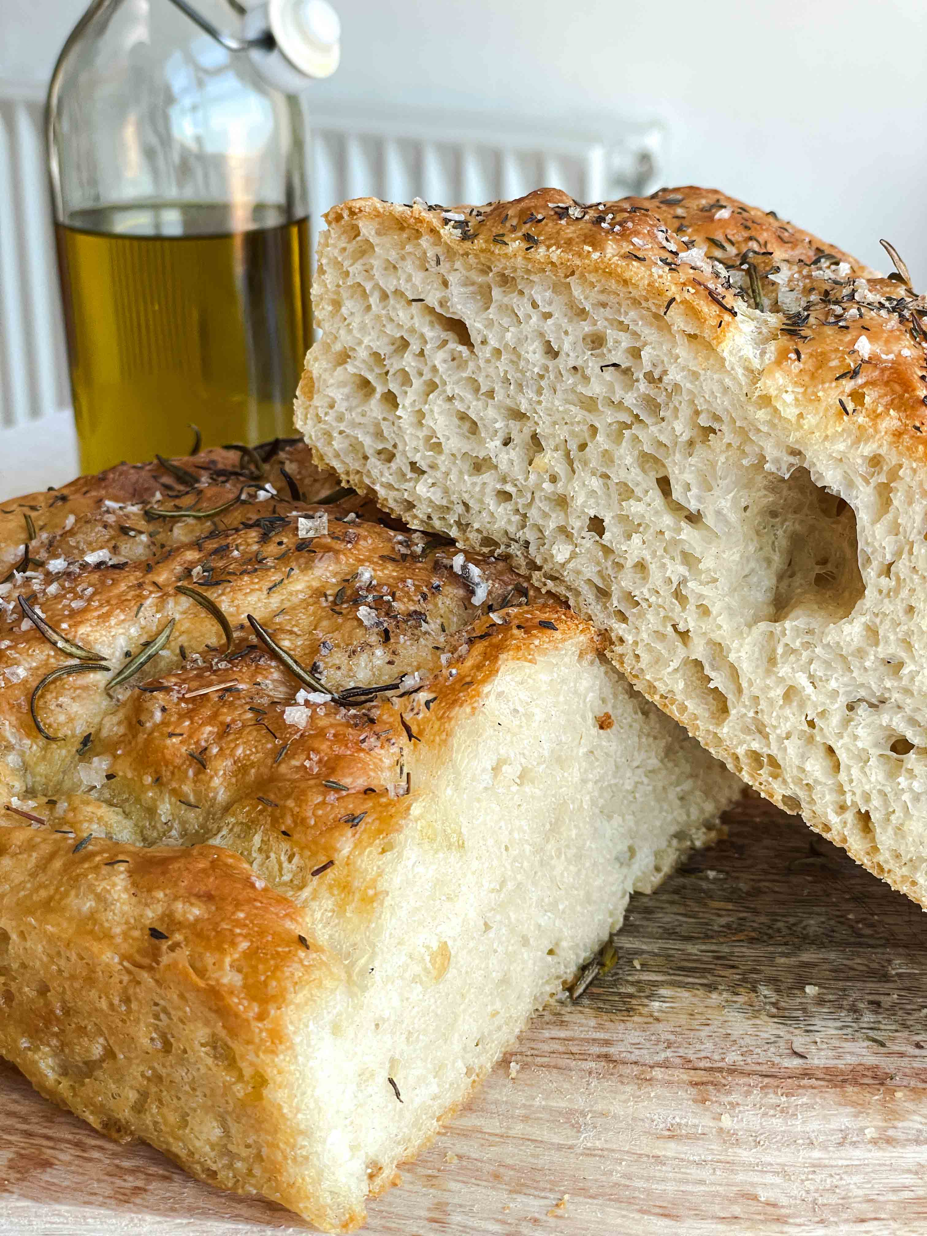 Focacciabrød (røremaskine)